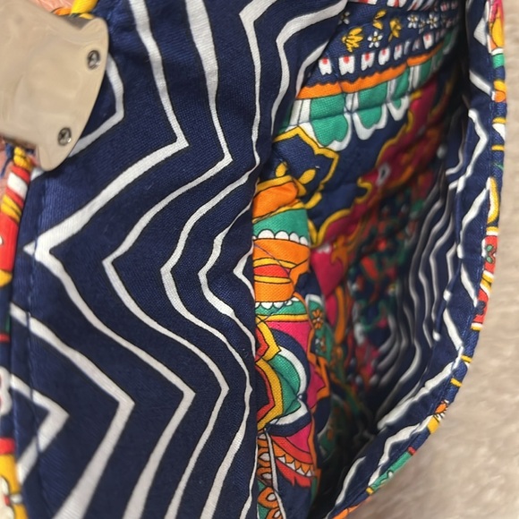 VERA BRADLEY Venetian Paisley Push Lock Wristlet - Picture 11 of 14